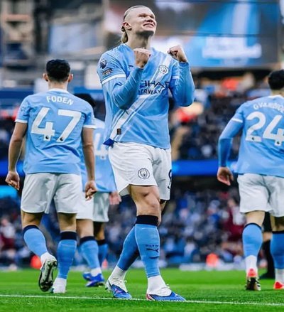 曼城1-0轻取考文垂，哈兰德领衔豪胜三连